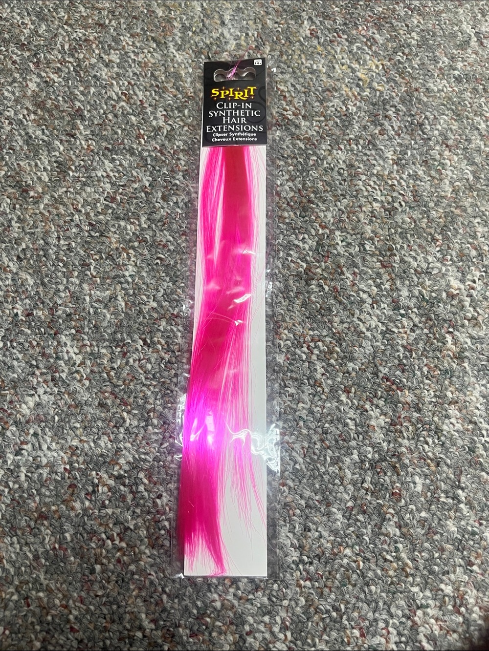 Spirit Clip-In Synthetic Hair Extension - Neon Pink